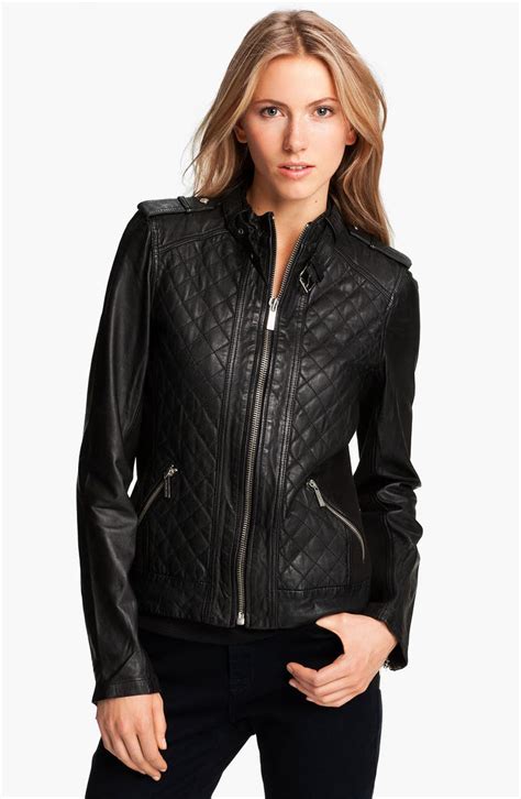 Michael kors leather jackets + FREE SHIPPING 